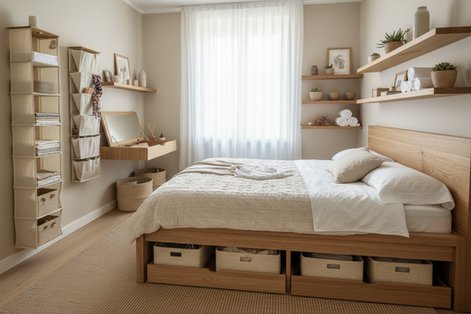 Astuces organisation petite chambre DariCozy