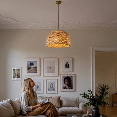 Suspension luminaire salon