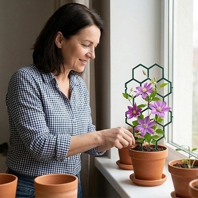 Treillis pour plante grimpante